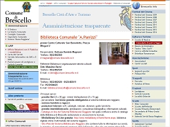 Visualizza scheda sito web